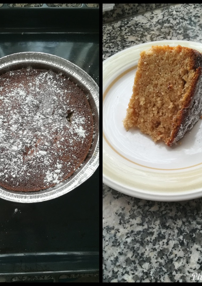 Una foto de Bizcocho de limón con harina de espelta