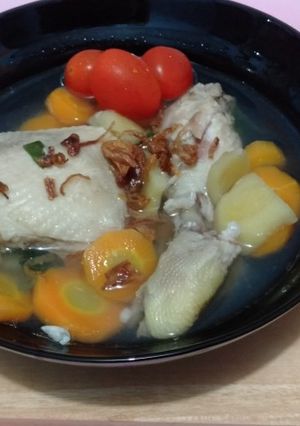 Foto resep Sop ayam jahe