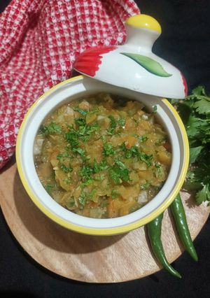 A picture of Green Tomato Chutney (Hare Tamatar ki Chutney).
