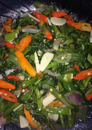 Foto resep Tumis Kangkung Saos Tiram