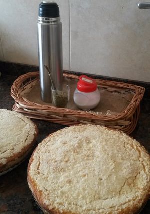 Una foto de Torta esponjosa con crumble
