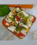 Tandoori Mayonnaise Capsicum Pizza