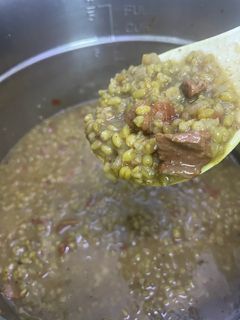 صورة لوصفة فريكة باللحم