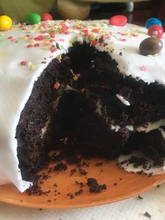 Una foto de Tarta de chocoestrellas