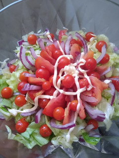 Una foto de Ensalada Fresca en 1...2...3