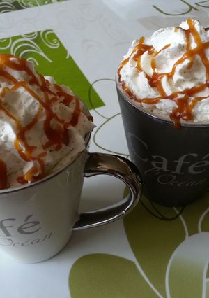 Une photo de Frappucino Caramel