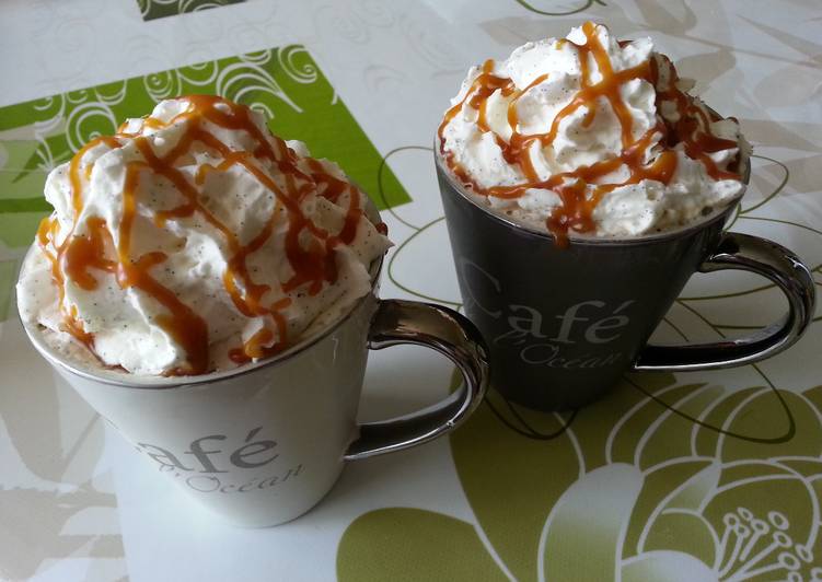 Comment Servir Frappucino Caramel