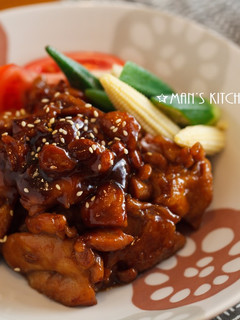 照燒雞肉 的食譜成品照片