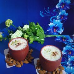 A picture of Badam Milk.