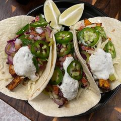 A picture of Sweet Potato Fajitas.