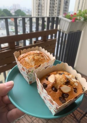 Hình của món Muffin mứt Cam Dâu.
