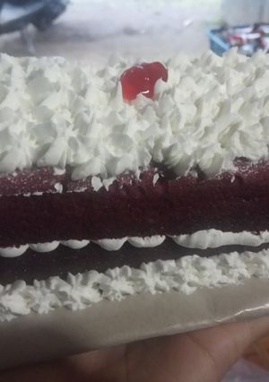Foto resep Red velved ke unguan