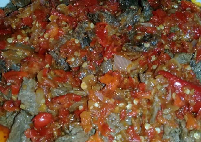 Resep Dendeng balado yang Enak Banget