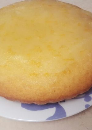 Una foto de Torta de naranjas glacé