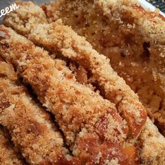 A picture of Apple crumble.