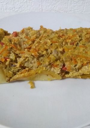 Una foto de Tarta con base de papa