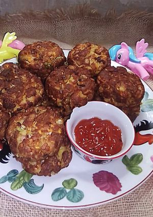 Foto resep Omelet Roti Tawar n Sosis