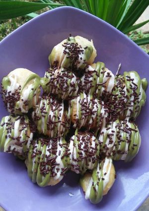 Foto resep Loukoumades 3 bahan saja (donat yunani)