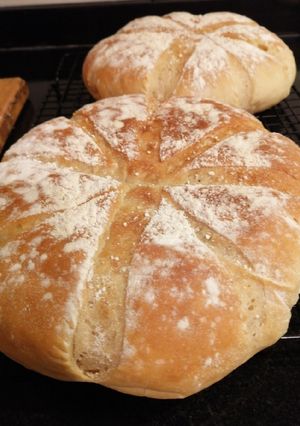 Una foto de Pan de campo