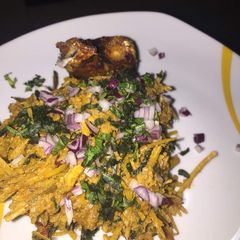 A picture of Abacha (African Salad).