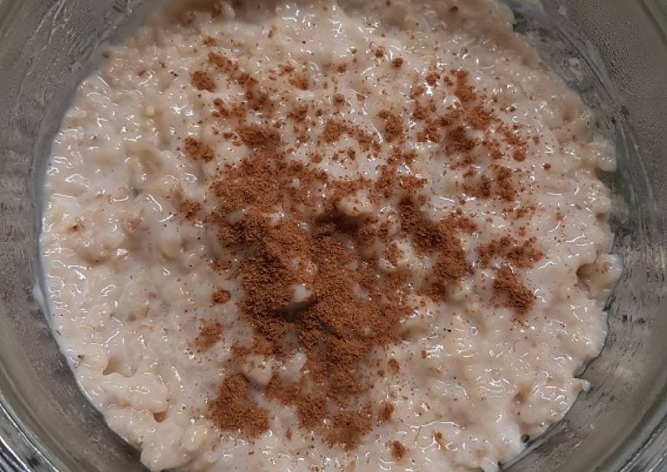 Avena estilo "arroz con leche"