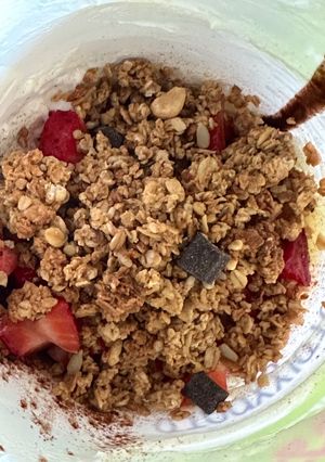 Φωτογραφία της συνταγής Breakfast Bowl με φράουλες