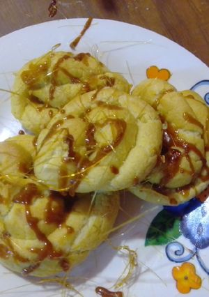 Una foto de Croquembouche