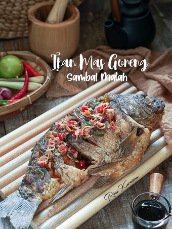 Anti Ribet, Membuat Ikan Mas Goreng Sambal Matah Bunda Pasti Bisa