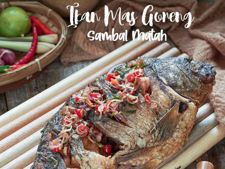 Anti Ribet, Membuat Ikan Mas Goreng Sambal Matah Bunda Pasti Bisa