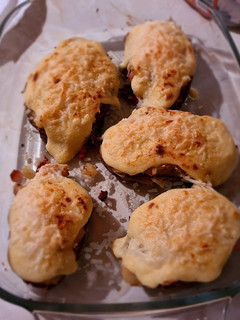 Una foto de Patata rellenas con bechamel