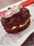 Healthy red velvet cake