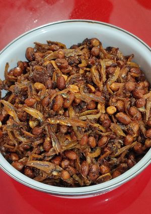 Foto resep Sambel kacang teri