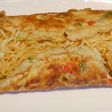 Noodles omelette (Egg noodles omelette)