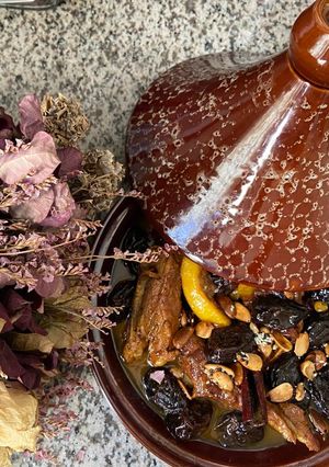Une photo de Tajine de pruneaux d'agen