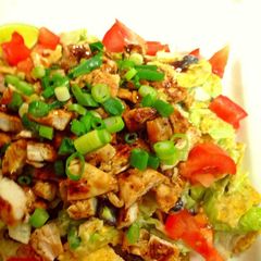 A picture of Chicken BBQ Salad.