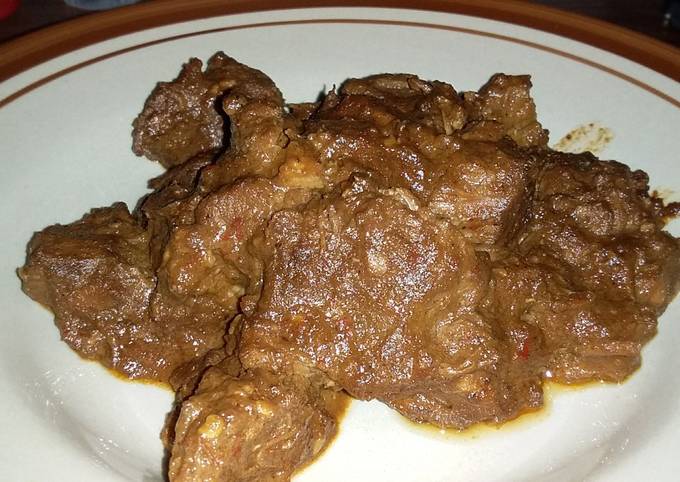 Rendang Non MSG Sederhana Mager