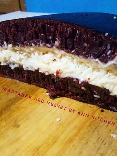Foto resep Martabak manis red velvet