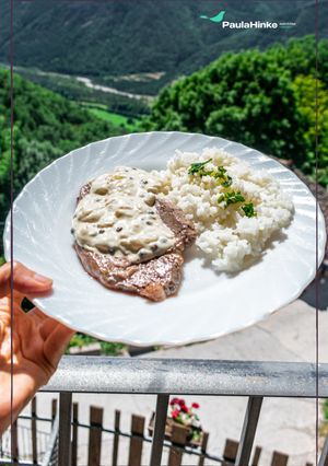 Foto principal de Solomillo de ternera en salsa de pimienta verde