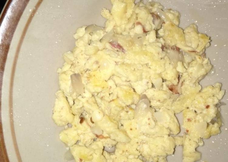 ide buat Scramble egg tanpa susu yang sedap