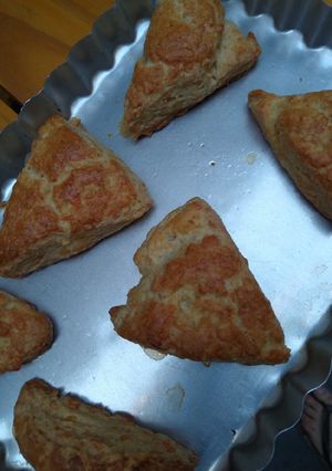 Una foto de Scones de queso
