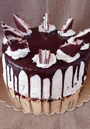 Kinder Pingui torta recept fotója