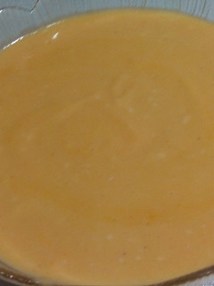 Una foto de Crema de nabos y calabaza