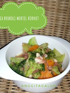 Foto resep Ca Brokoli Wortel Kornet