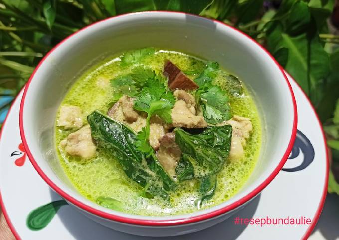 Resep Chicken Thai green curry oleh Ulie Herdian Cookpad