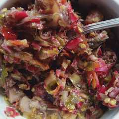 รูปของ Sambel honje(kecombrang)cumi asin