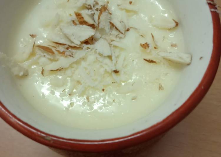 Recipe of Tasty Rabdi mataka kulfi