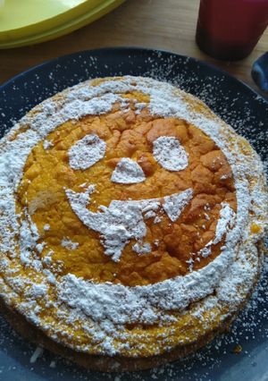 Une photo de Gâteau potiron choco praliné