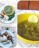 Masakan Padang : Sambal Lado Mudo Ijo, Ayam Pop