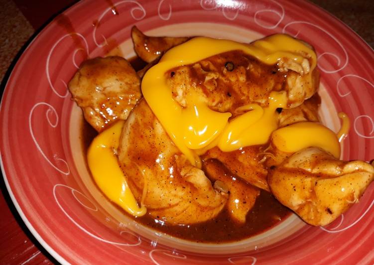 Ayam Saus Keju Ala Richeese Factory foto resep utama