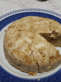 Foto principal de "Queso feta" de almendra vegano (versión con pulpa y horneado) 🧀